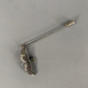 SAINT LAURENT Silver Tone Metal Brooches & Pins